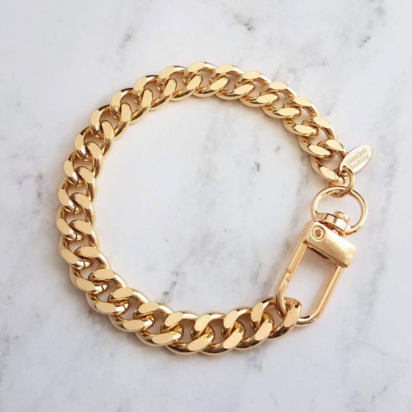 Vembley Combo of 4 Gold Plated Chain Linked Chunky Bracelets For Women And  Girls at Rs 150/piece | bracelets in New Delhi | ID: 26934780691